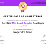 angular certification